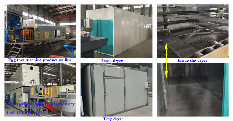 Egg tray making machine
